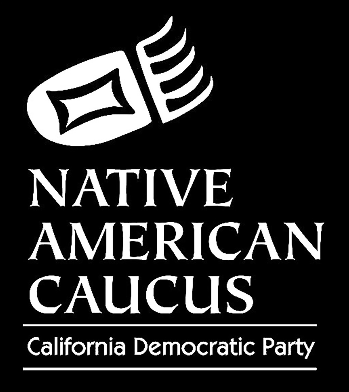 Caucus Black and White Logo